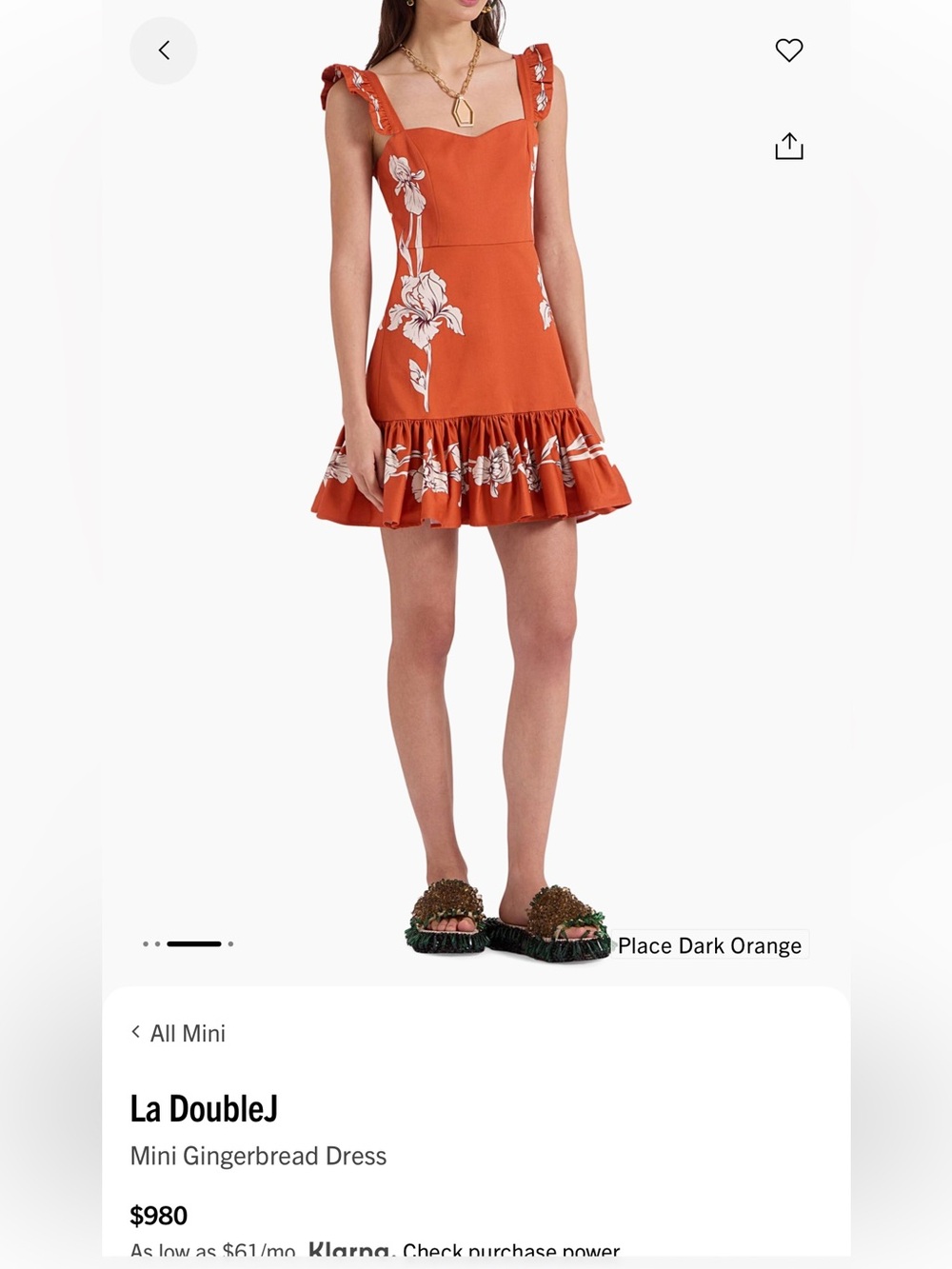 La DoubleJ
Mini Gingerbread Dress